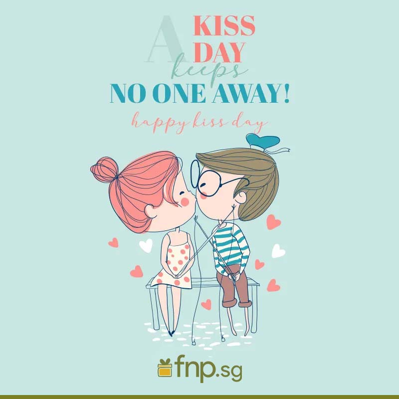 happy kiss day wishes quotes